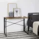 Стол на металлокаркасе BRABIX LOFT CD-002, 1000х500х750 мм, складной, цвет дуб натуральный, 641214. Фото товара с разных ракурсов.