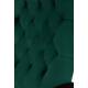 Кресло руководителя Бюрократ T-9928WALNUT Fabric зеленый Italia Green крестов. металл/дерево. Фото товара с разных ракурсов.