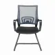Кресло для приемных и переговорных  "Fly CF-100", серое/черное, 532089. Фото товара с разных ракурсов.