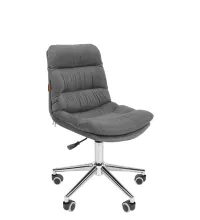 Кресло Chairman Home 115 Россия ткань Т-55 серый