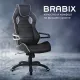Игровое кресло  "Techno Pro GM-003", экокожа, черное/серое, вставки серые, 531814. Фото товара с разных ракурсов.